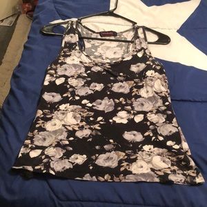 Cute rose tank top